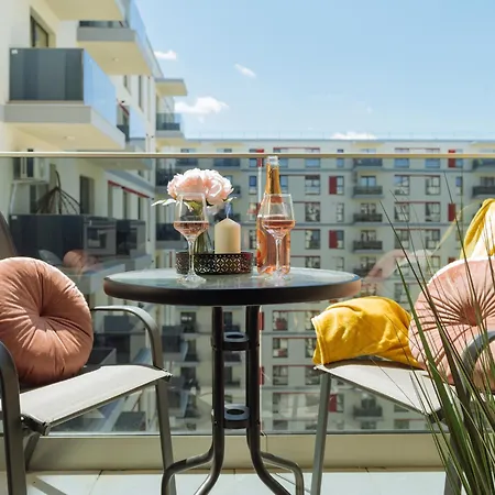 Apartment Blue Dream Plaza Mall & Afi Cotroceni And Free Private Parking