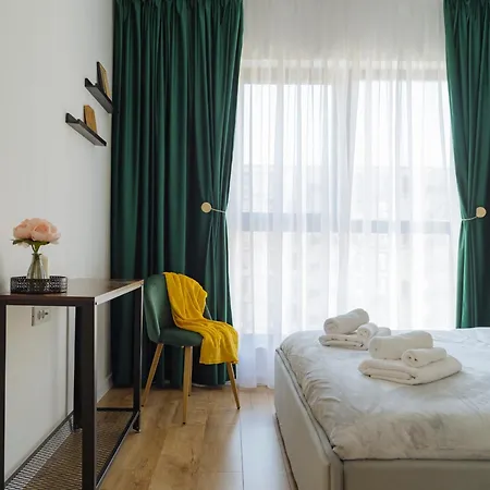 Apartment Blue Dream Plaza Mall & Afi Cotroceni And Free Private Parking