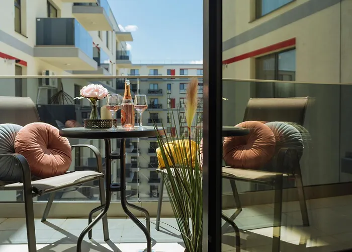 Blue Dream Plaza With Parking Apartament *