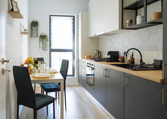 Blue Dream Plaza With Parking Apartament