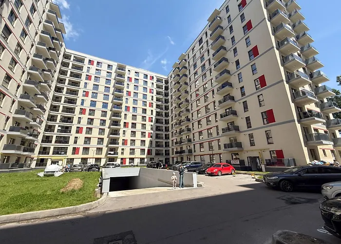 Blue Dream Plaza With Parking * Bucarest